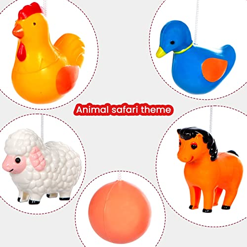 Preview image 7th product image for Delightful Safari-Themed Musical Cot Mobile for Your Little One - BachcheCompany.com