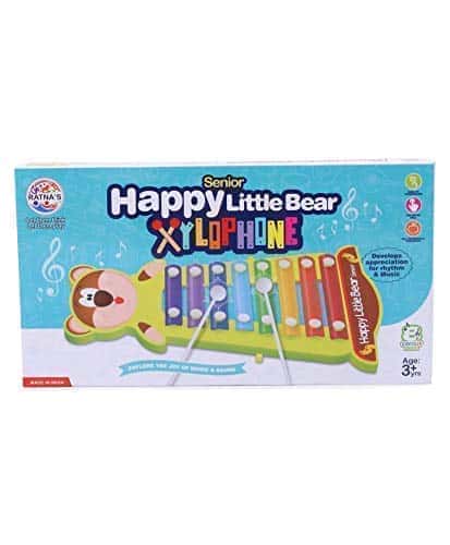 Preview image 7th product image for Musical Fun for Kids: Ratnas Happy Little Bear Xylophone - BachcheCompany.com