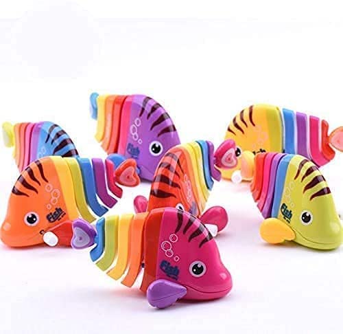 Colorful Movable Coral Fish Toy Set for Kids - Pack of 2 - BachcheCompany.com