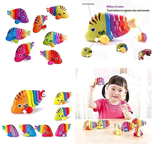Preview image 2nd product image for Colorful Movable Coral Fish Toy Set for Kids - Pack of 2 - BachcheCompany.com