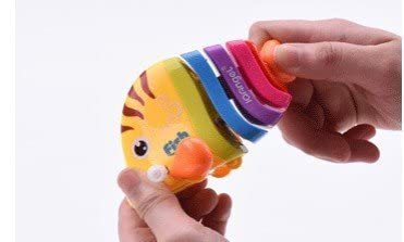 Preview image 4th product image for Colorful Movable Coral Fish Toy Set for Kids - Pack of 2 - BachcheCompany.com