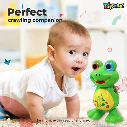 Preview image 3rd product image for Interactive Musical Frog Toy for Baby Development - BachcheCompany.com