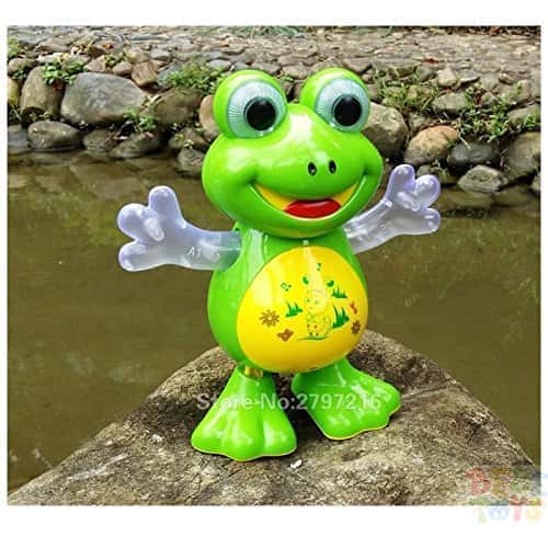 Preview image 7th product image for Interactive Musical Frog Toy for Baby Development - BachcheCompany.com
