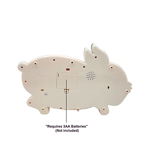 Preview image 4th product image for Cute Musical Piano Toy for Kids - Rabbit Piano, Multicolour - BachcheCompany.com