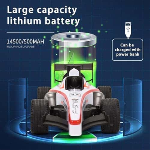 Preview image 9th product image for High-Speed RC F1 Racing Car for Kids with Rechargeable Battery - BachcheCompany.com