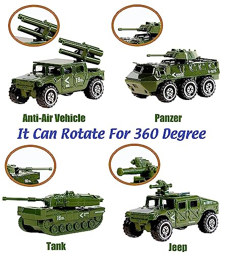 Preview image 3rd product image for Ultimate Unbreakable Military Vehicle Toy for Kids - BachcheCompany.com