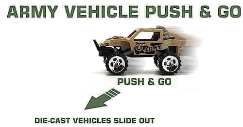 Preview image 6th product image for Ultimate Unbreakable Military Vehicle Toy for Kids - BachcheCompany.com