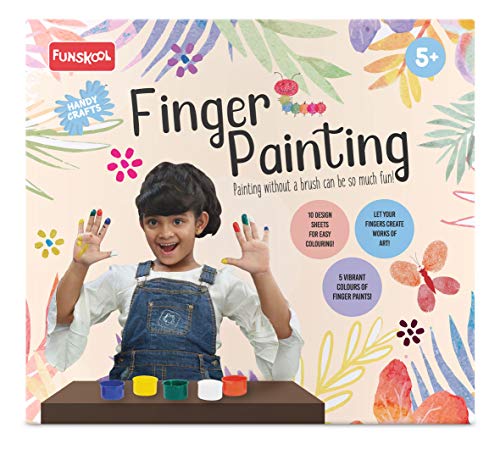 Preview image 2nd product image for Create Colorful Fingerpainted Masterpieces - Art Kit for Kids - BachcheCompany.com