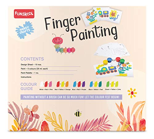 Preview image 3rd product image for Create Colorful Fingerpainted Masterpieces - Art Kit for Kids - BachcheCompany.com