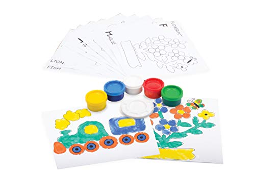 Preview image 4th product image for Create Colorful Fingerpainted Masterpieces - Art Kit for Kids - BachcheCompany.com