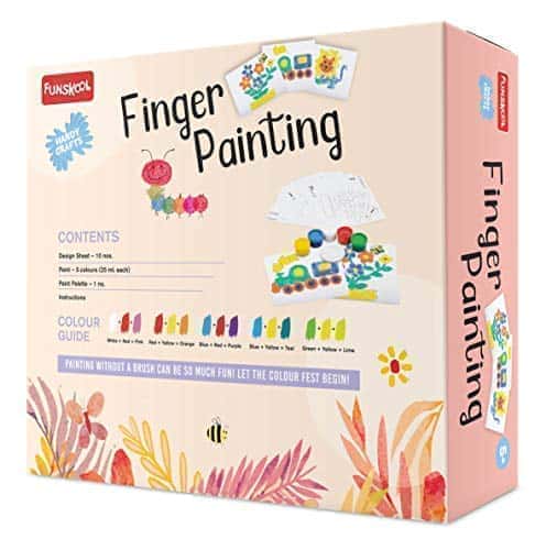 Preview image 6th product image for Create Colorful Fingerpainted Masterpieces - Art Kit for Kids - BachcheCompany.com