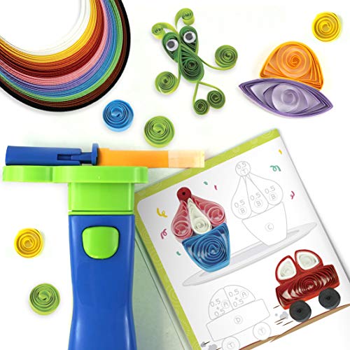 Preview image 3rd product image for Automated Quilling Tool for Kids - Multicolour - BachcheCompany.com