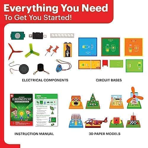 Preview image 6th product image for Electricity Kit for Kids: Ultimate Science Project - BachcheCompany.com