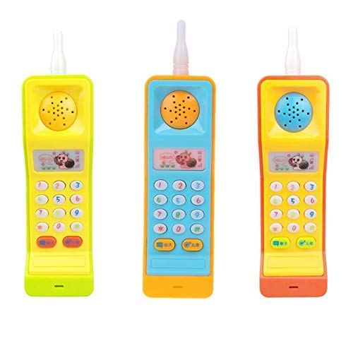 Interactive Musical Toy Phone for Kids - Animal Sounds, Numbers, Lights and Music - BachcheCompany.com
