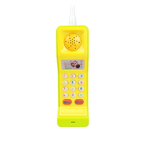 Preview image 5th product image for Interactive Musical Toy Phone for Kids - Animal Sounds, Numbers, Lights and Music - BachcheCompany.com