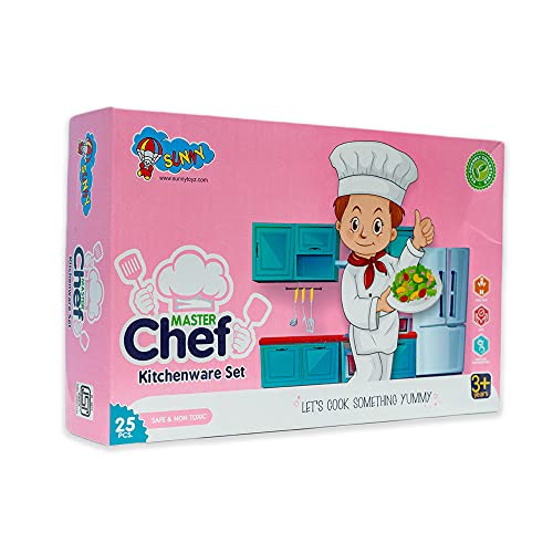 Preview image Perfect Roleplay Kitchen Set for Kids | Masterchef Play Set - BachcheCompany.com