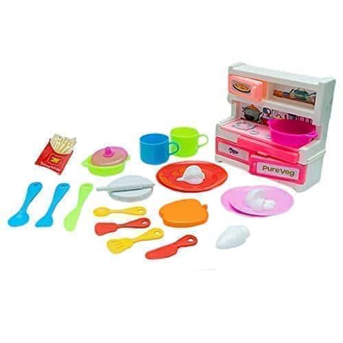 Preview image 8th product image for Perfect Roleplay Kitchen Set for Kids | Masterchef Play Set - BachcheCompany.com