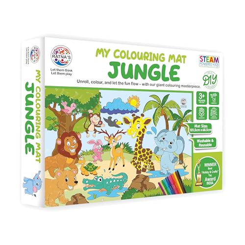 My Coloring Mat: Fun and Easy Way to Learn - 40x27 Inches - BachcheCompany.com