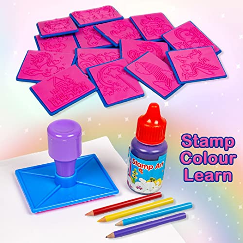 Preview image 4th product image for Unleash Creativity with Stamp Art Unicorn Kit - BachcheCompany.com