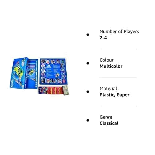 Preview image 3rd product image for International Business Board Game for Kids - Fun Money Game - BachcheCompany.com