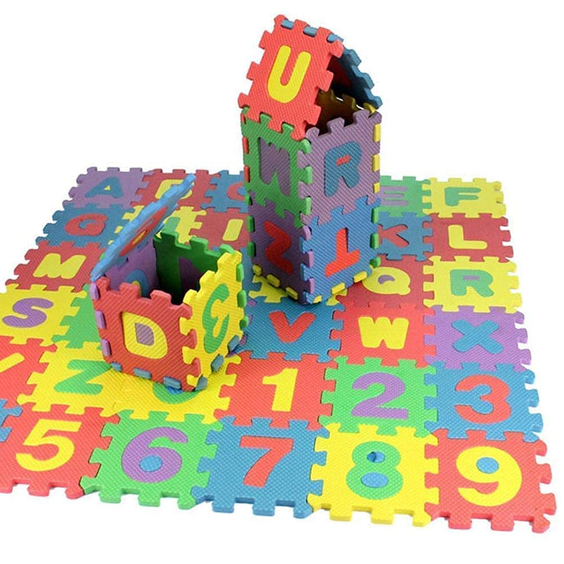 5th product image for 36-Piece Foam Puzzle Mat for Kids Learning - BachcheCompany.com