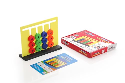 3rd product image for Multicolor Learning Slide Puzzle Game for Kids - Zudo Toys - BachcheCompany.com