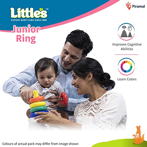 4th product image for Colorful Stacking Rings for Toddlers - Enhance Motor and Reasoning Skills - BachcheCompany.com
