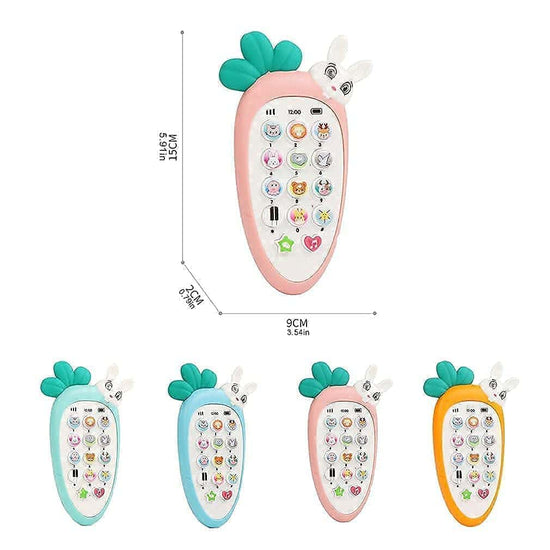 5th product image for Kids Musical Phone Toy: Light-up Birthday Gifts for Boys and Girls - BachcheCompany.com