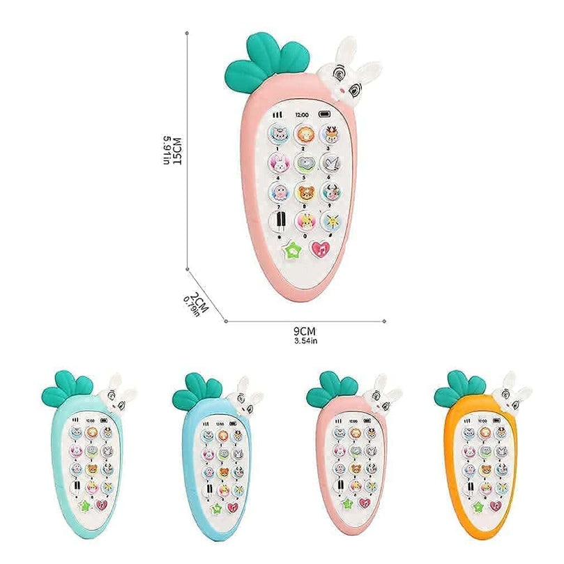 5th product image for Kids Musical Phone Toy: Light-up Birthday Gifts for Boys and Girls - BachcheCompany.com