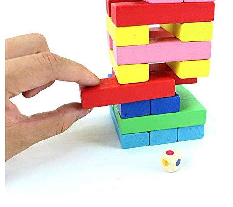Preview image 2 for Wooden Building Blocks Toy - 48 Pieces