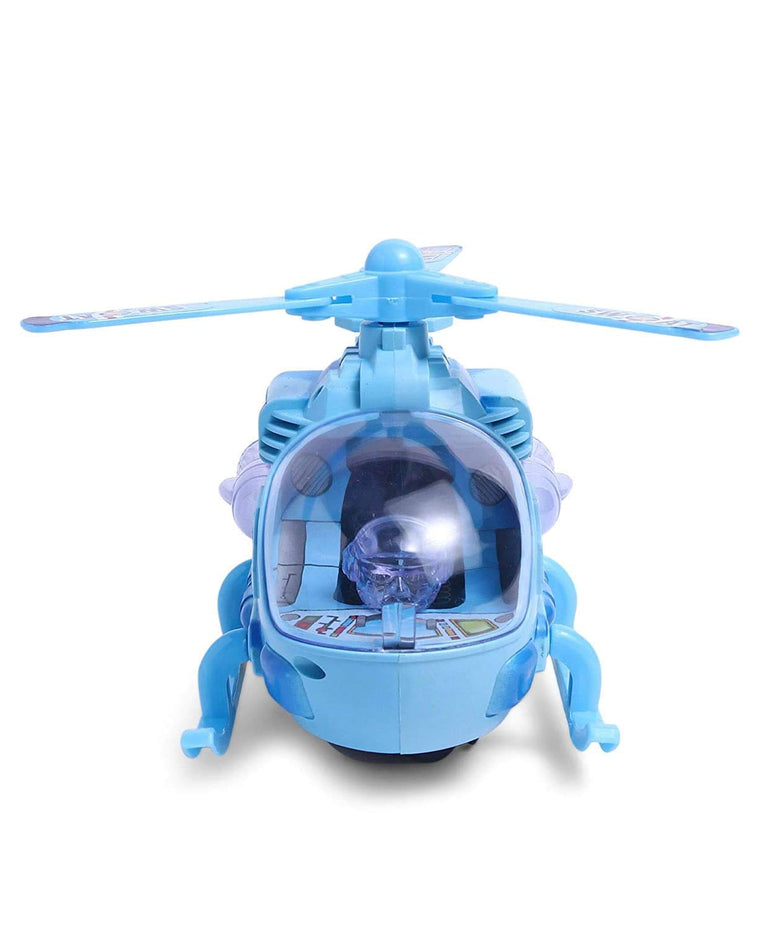 Preview image 3 for Musical Helicopter Toy for Kids | Colorful Lights | Pack of 1
