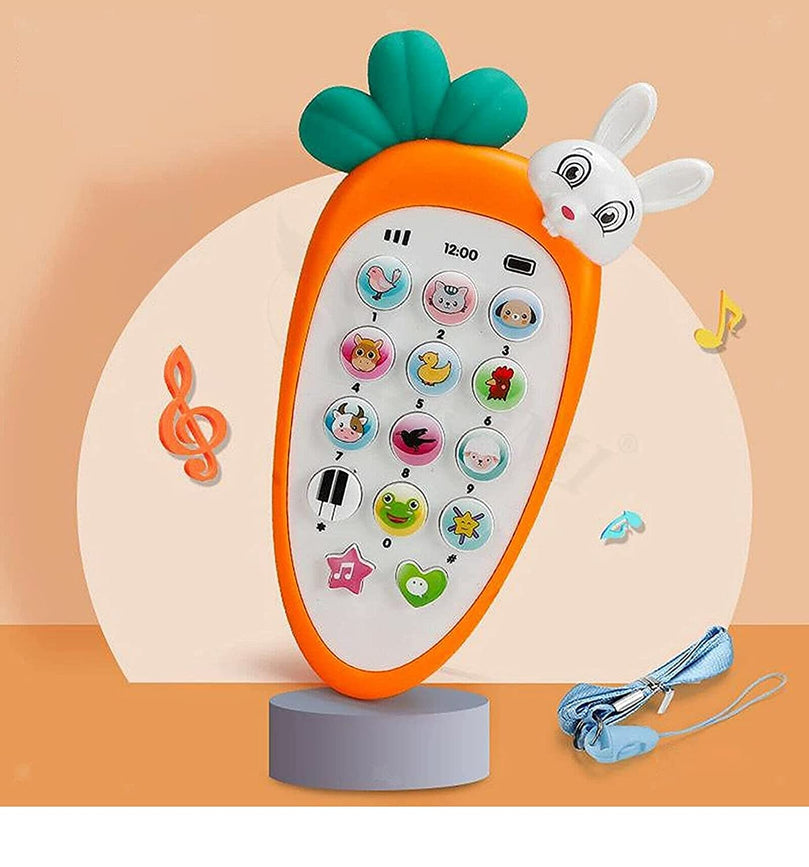 3rd product image for Kids Musical Phone Toy: Light-up Birthday Gifts for Boys and Girls - BachcheCompany.com
