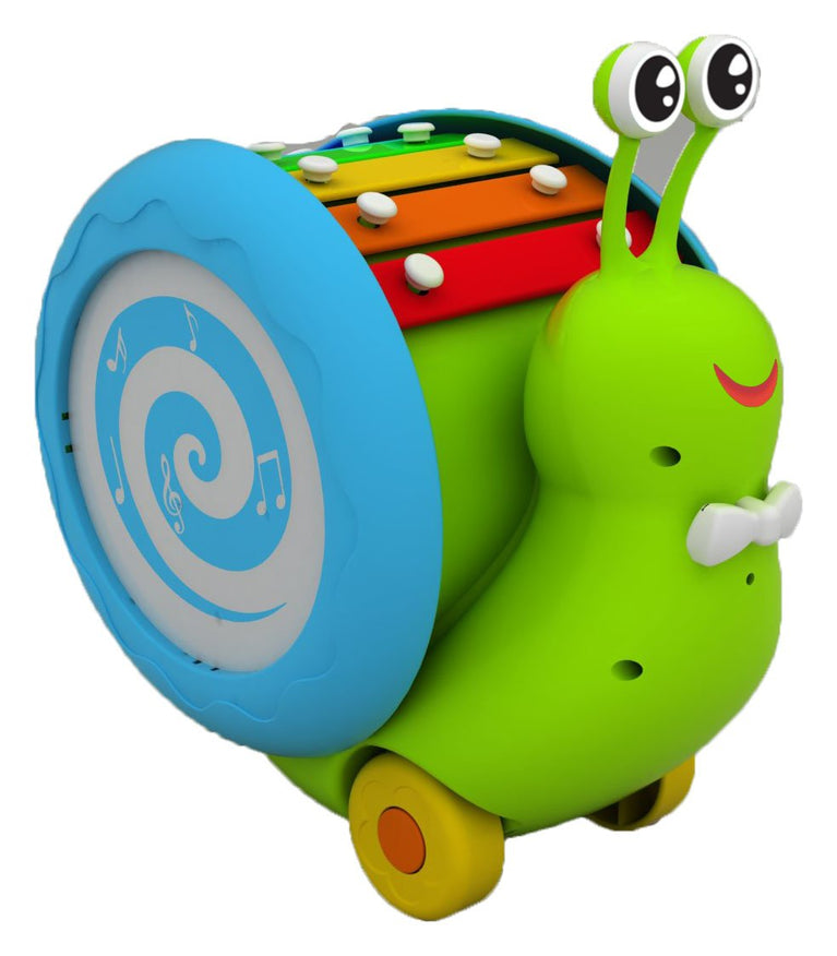 Preview image 3 for 3-in-1 Musical Snail Toy for Babies