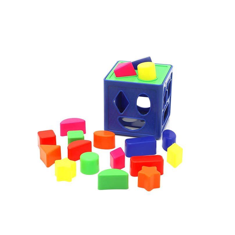 4th product image for Shape Sorting Cube: Kids Activity Toys, ISI Approved - BachcheCompany.com