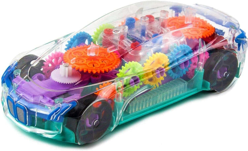 3rd product image for 3D Car Toys for Kids Boys and Girls - 360° Rotation - BachcheCompany.com