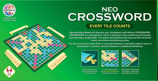 2nd product image for Ratnas Neo Crossword: Fun Word Game for Kids and Adults - BachcheCompany.com