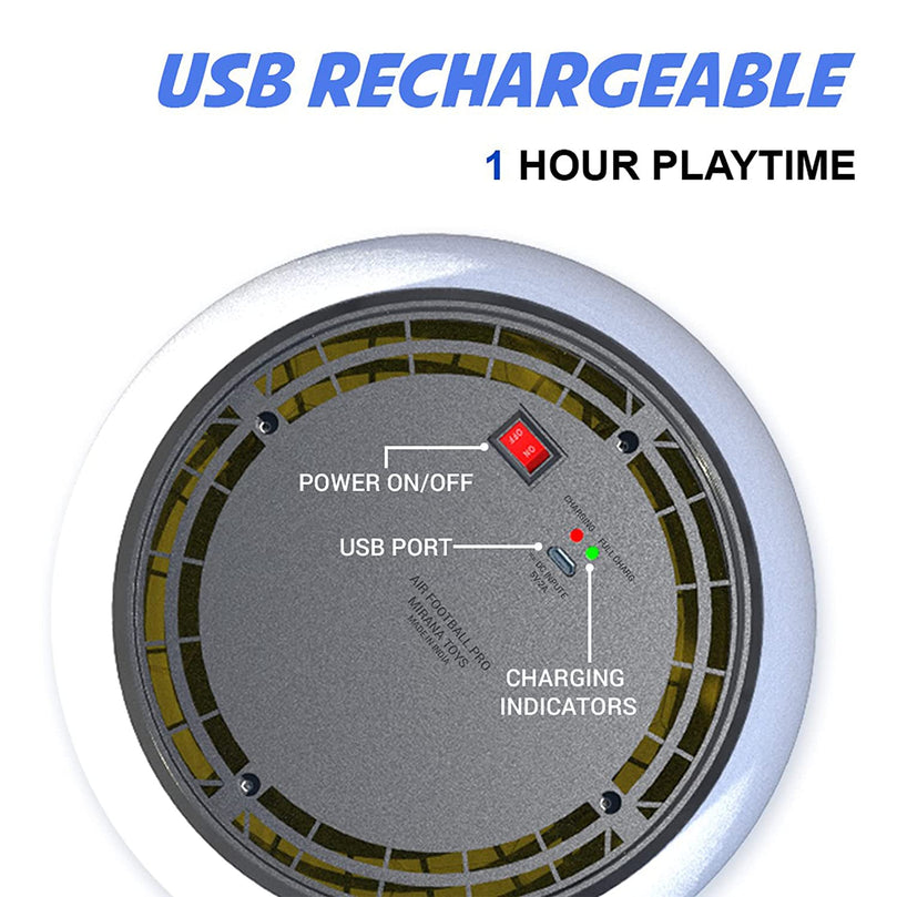 10th product image for USB Hover Football: Fun Toy for Boys and Kids - BachcheCompany.com