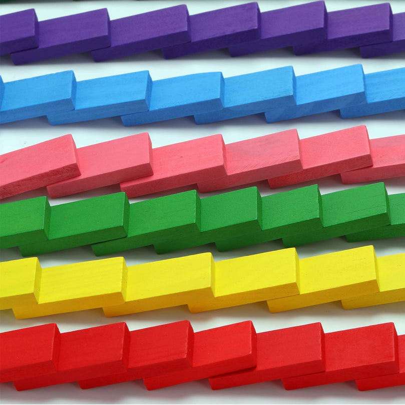 3rd product image for 120 Pcs Domino Blocks Set - Kids Educational Toy Game - BachcheCompany.com