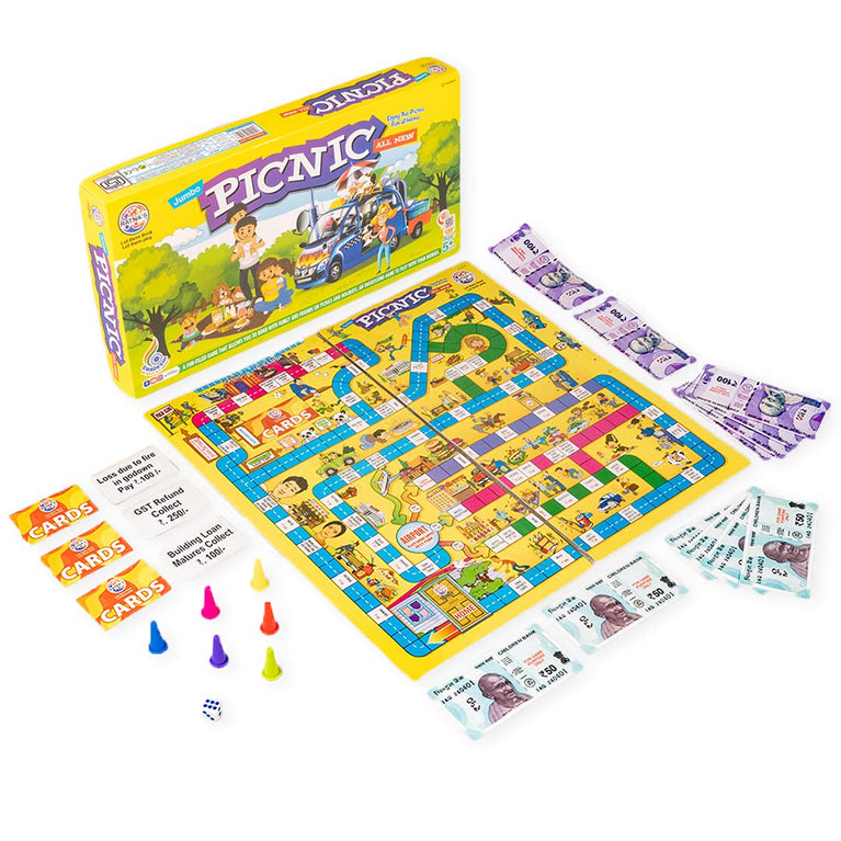 Preview image 0 for Ratnas Picnic Board: Family Fun Game Pack of 1