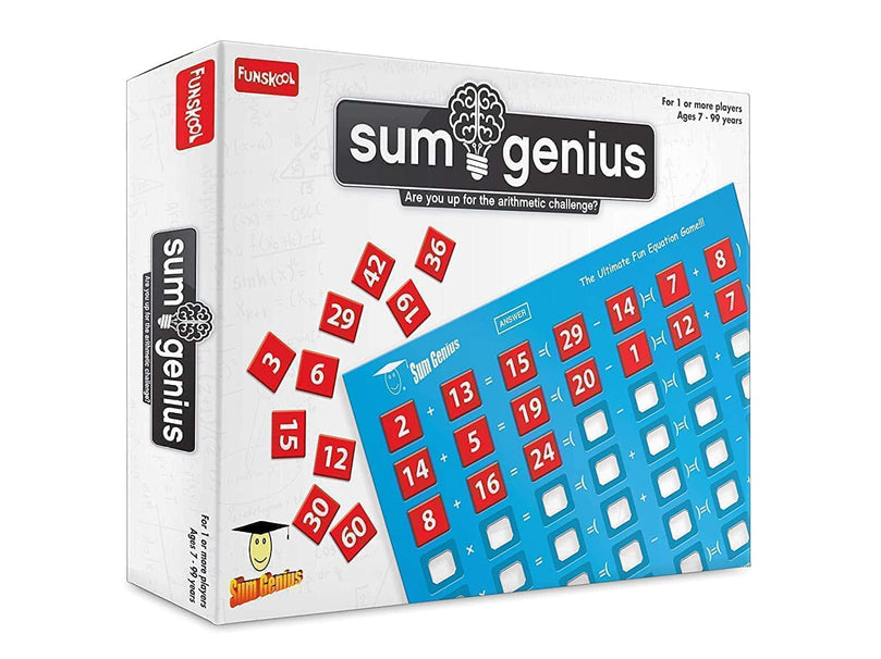 5th product image for Math Game for Kids: Sum Genius - Fun and Learning! - BachcheCompany.com