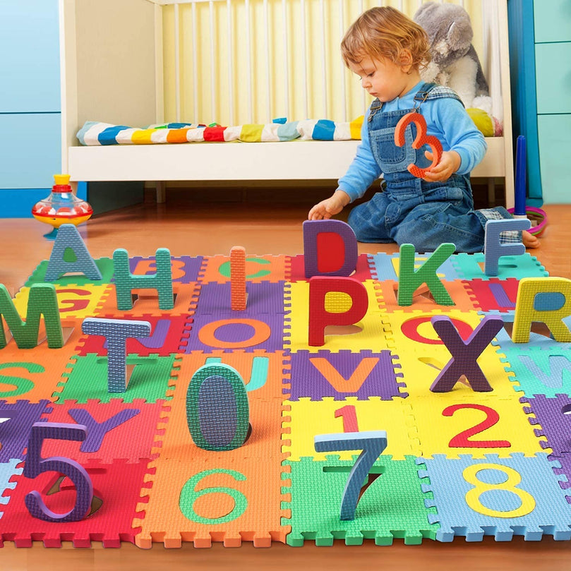 2nd product image for 36-Piece Foam Puzzle Mat for Kids Learning - BachcheCompany.com