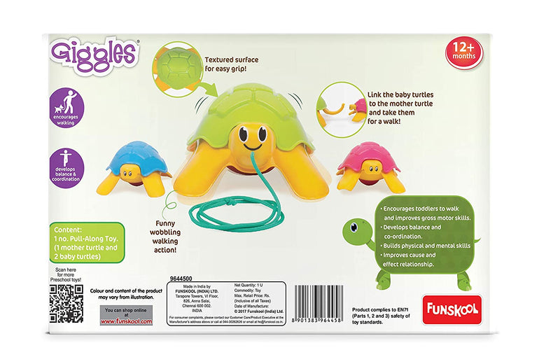 Preview image 2 for Link and Stack Turtle Toy | 12+ Months