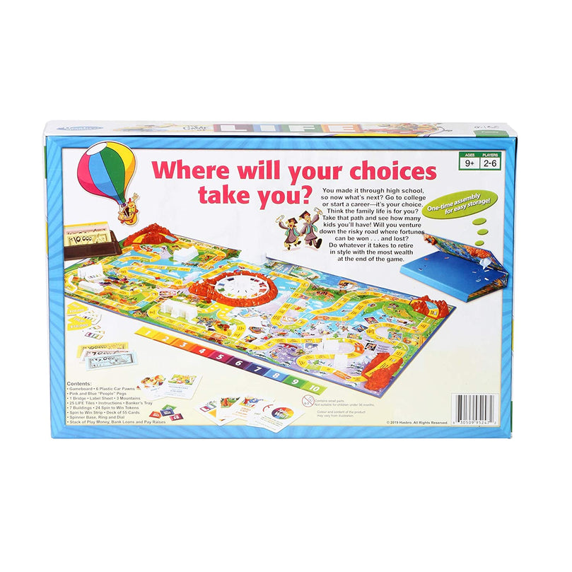 5th product image for The Game of Life Family Board Game - Kids Ages 8+ - BachcheCompany.com