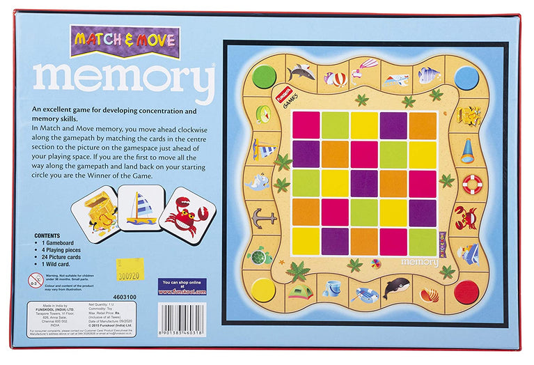 Preview image 2 for Buy Funskool Memory Match and Move
