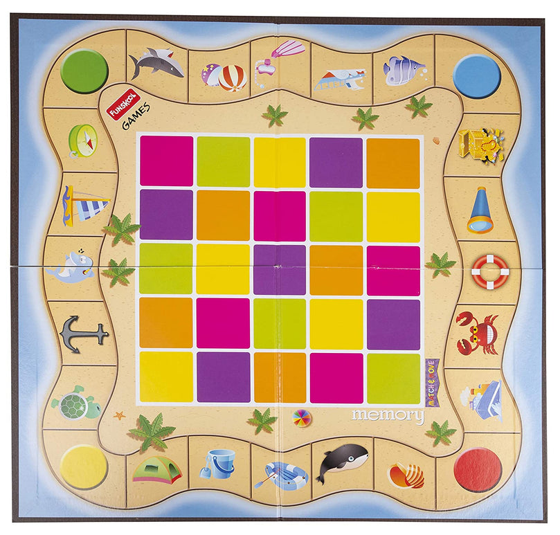 4th product image for Buy Funskool Memory Match and Move - BachcheCompany.com