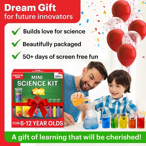 Preview image 5 Product Image for - BC9046614311225 for Einstein Box Mini Science Kit for Kids 6-12 Years | STEM Learning and Education Toys | Birthday Gift Ideas for Boys and Girls