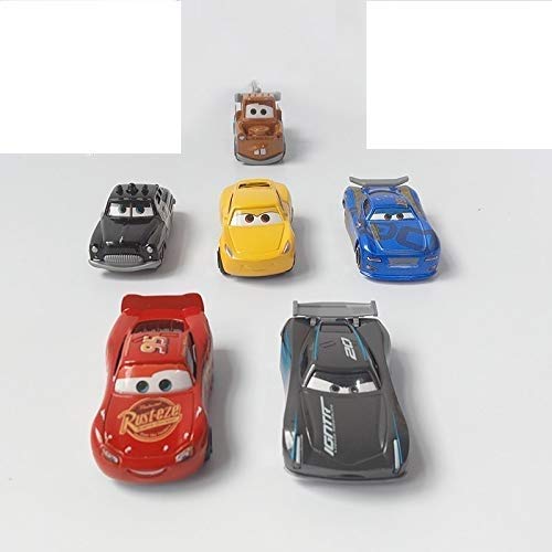 2nd product image for Disney Pixar Cars 3 Diecast Metal Toy Car Play Set for Kids - Set of 6 - BachcheCompany.com