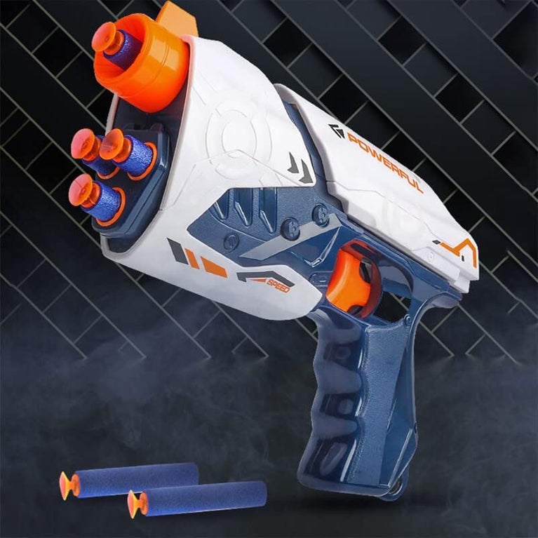 Preview image 7 Product Image for - BC9046636233017 for Blaze Storm Soft Bullet Gun Toy - 10 Safe Foam Bullets for Kids Battle Game