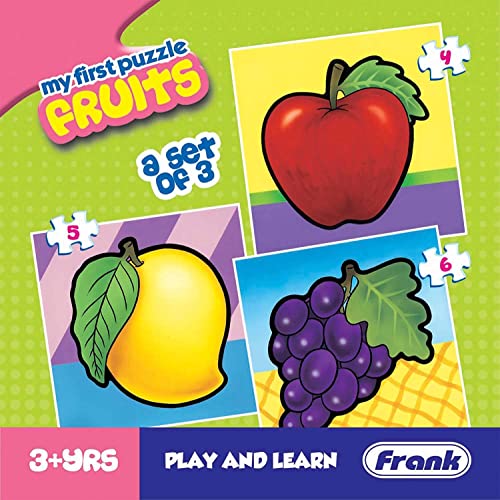 2nd product image for Fun and Challenging Fruits and Animals Puzzle for Kids - BachcheCompany.com