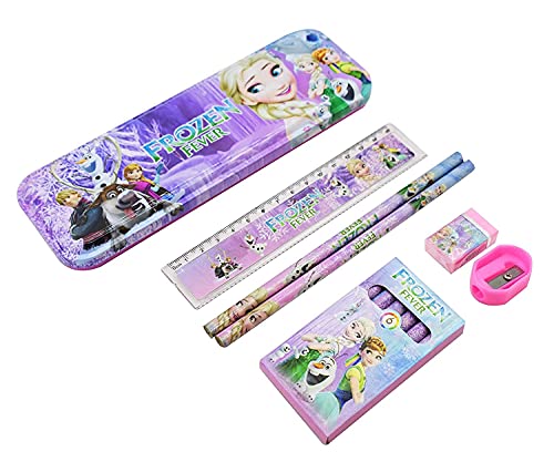 Preview image 4 Product Image for - BC9046804398393 for Girls' Frozen Stationary Kit - Perfect Birthday Gift!